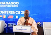 Dr. Ibrahim Abubakar Kana, mni P.s Ministry of Aviation and Aerospace Development represented the Hon. Minister of Aviation and Aerospace Development at the BAGASOO Safety conference
