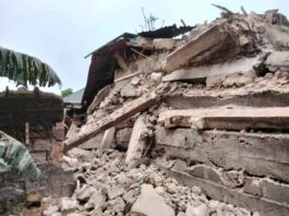 Outrage In Umuahia As Police Swing Into Action Over Building Collapse
