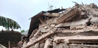 Outrage In Umuahia As Police Swing Into Action Over Building Collapse