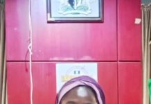 The Permanent Sectary , Ministry of Regional Development, Dr. Mary Ada Ogbe, addressing staff during an interactive session with Management and Staff of the Ministry held today at the OSGF Conference Hall, Federal Secretariat Phase 1, Abuja