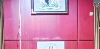 The Permanent Sectary , Ministry of Regional Development, Dr. Mary Ada Ogbe, addressing staff during an interactive session with Management and Staff of the Ministry held today at the OSGF Conference Hall, Federal Secretariat Phase 1, Abuja