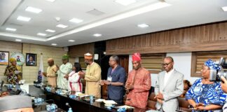 HCSF, Mrs. Didi Esther Walson-Jack, OON, mni, inaugurating the Editorial Committee on Civil Service History Book, today, 11th July, 2025 in Abuja.