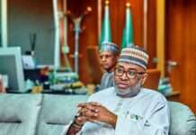 Hon. Minister Of State Regional Development, Hon. Uba Maigari Ahmadu