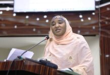Honourable Minister of State for Education, Prof. Suwaiba Sa'id Ahmad