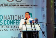 Honourable Minister of State for Finance, Dr. Doris Uzoka-Anite