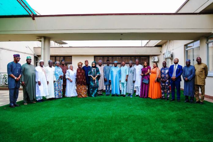 Management Team Of NCDC Secretary to the Government of the Federation, Sen. George Akume, fnim, CON, receives in audience newly appointed Board Members of the North-Central Development Commission (NCDC) led by its Chairman, Barr. Cosmas Akighir on Monday, 21st July, 2025 in Abuja.