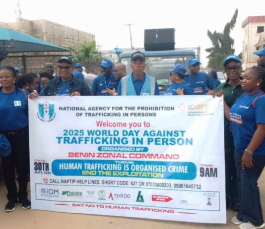 NAPTIP and NDLEA Collaborate to Combat Anti-Trafficking and Transnational Crimes; Gains Momentum with High-Profile Awareness Drive