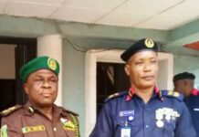 NSCDC, NCoS Strengthen Partnership For Better Security In Anambra