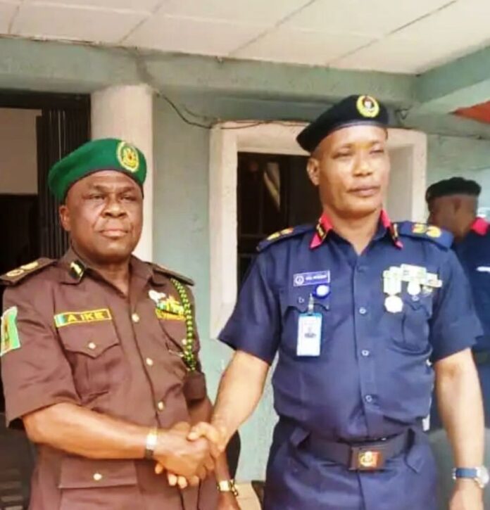 NSCDC, NCoS Strengthen Partnership For Better Security In Anambra