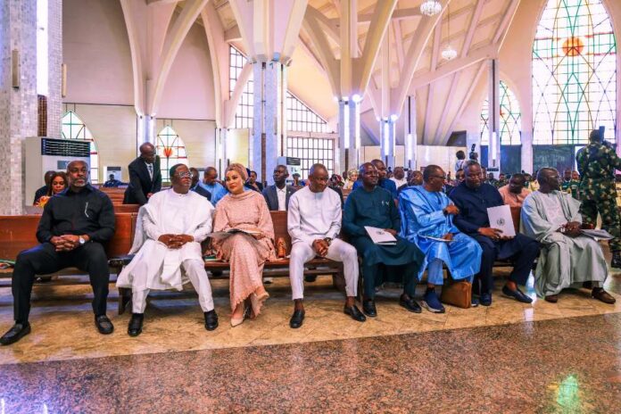FG Honours Late President Muhammadu Buhari At National Memorial Service