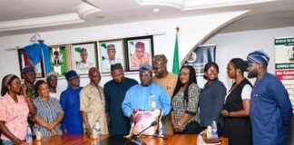 Surveyor General of the Federation Surv Abuduganiyu Adebomehin honoured by the YSN