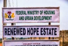 Ongoing Renewed Hope City and Estate in Lambu, Kano State, Friday, 25th July, 2025.