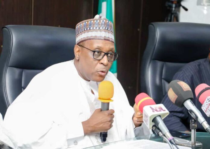 The Inaugural Inter-Ministerial Advisory committee meeting on Nigeria's hosting the 5th Global High- Level Ministerial Conference on Antimicrobial Resistance AMR, slated for 29-30 June 2026. The Honourable Coordinating Minister for Health & Social Welfare Prof. Muhammad Ali Pate addressing participants during the meeting.