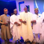 R-L Director Procurement, Federal Ministry of Regional Development, Engr. Abdulrasheed A. Lawal, in a group photograph with other awards recipients at the Africa Procurement and supply chain summit and Awards 2025 held in Lagos, Nigeria.
