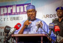 Secretary to the Government of the Federation, Sen. George Akume, CON