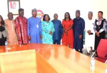 A cross section of the visiting Team of the Nigerian Inland Revenue Service with the Management of SERVICOM Presidency Office.