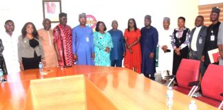 A cross section of the visiting Team of the Nigerian Inland Revenue Service with the Management of SERVICOM Presidency Office.