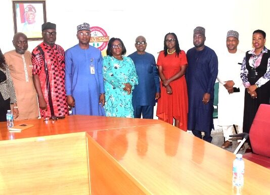 A cross section of the visiting Team of the Nigerian Inland Revenue Service with the Management of SERVICOM Presidency Office.