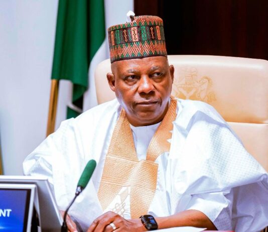 Vice President of Federal Republic of Nigeria, Senator Kashim Shettima