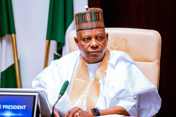Vice President of Federal Republic of Nigeria, Senator Kashim Shettima