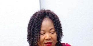 The Director Overseeing the Office of the Permanent Secretary Transportation Musa Ibrahim. Represented by Dr. Vivian Nwosu. Director, Special Duties in the Ministry. Presenting a remark during the ACTU Inauguration in the conference room of the ministry. 26-08-2025.