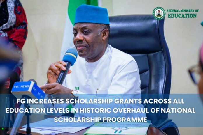 FG Increases Scholarship Grants Across All Education Levels In Historic Overhaul Of National Scholarship Programme