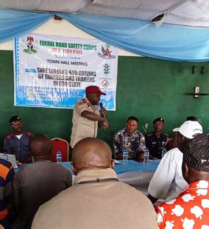 FRSC Launches Safety Initiative to Curb Rising Truck Accidents in Edo