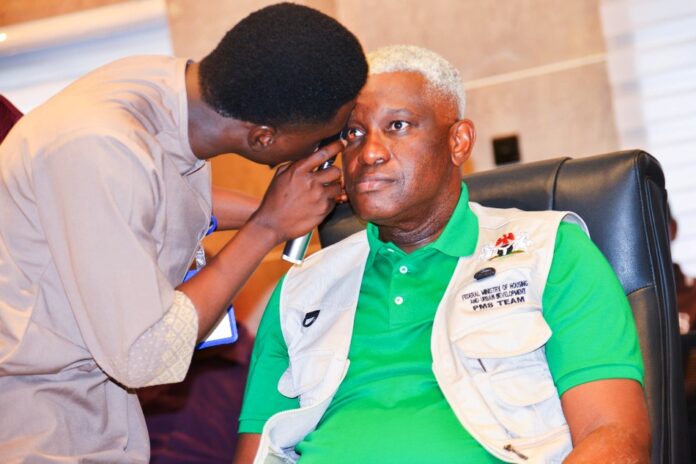 Housing Ministry Conducts Free Eye Screening For Staff