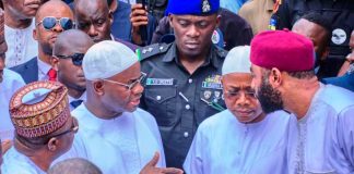 Gov Ododo Buries Father