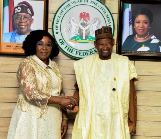 HCSF Hails Collaboration With States, Hosts Zamfara Head Of Service And Permanent Secretaries