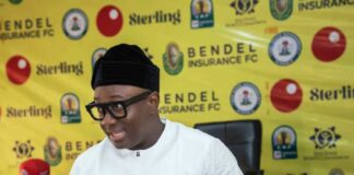 Executive Chairman of the Edo State Sports Commission, Hon. Amadin Desmond Enabulele
