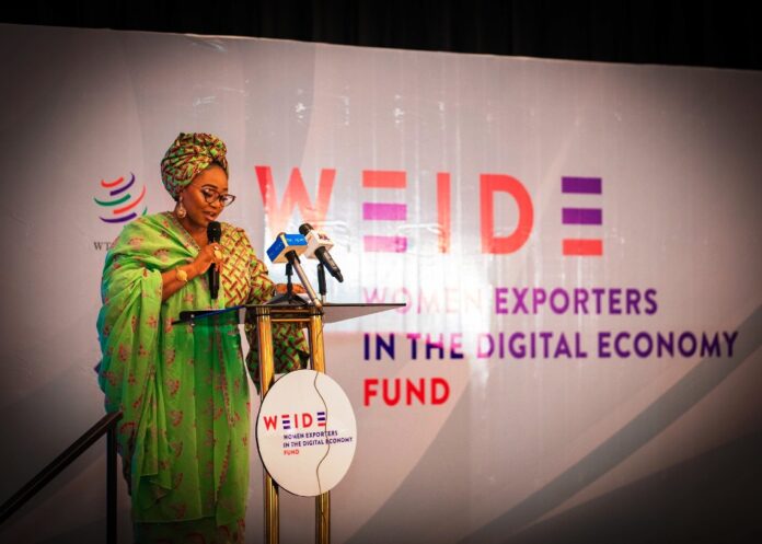 Honourable Minister of Women Affairs and Social Development, Hon. Imaan Sulaiman-Ibrahim, fsi