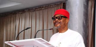 Honourable Minster of Innovation, Science and Technology Chief Uche Geoffrey Nnaji