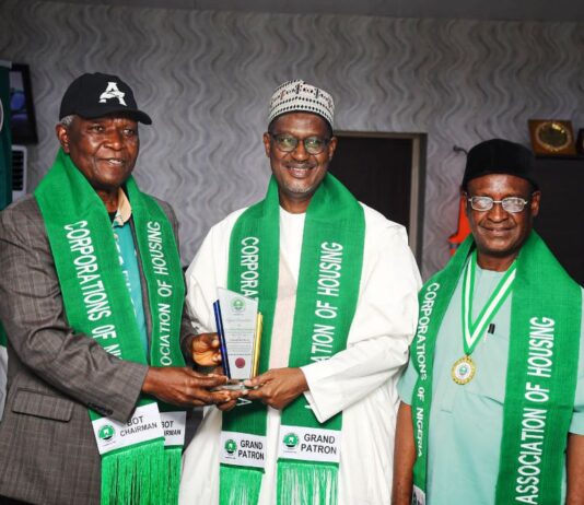 Honourable Minister of Housing and Urban Development, Arc. Ahmed Musa Dangiwa
