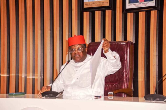 Honourable Minister of Works, Engr. David Umahi, CON, FNSE, FNATE