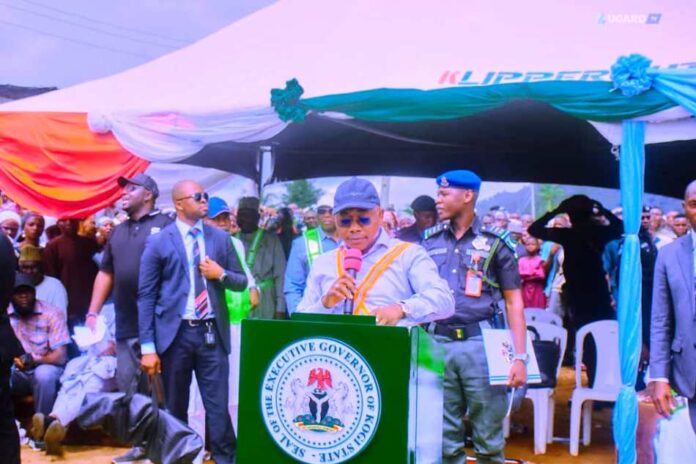 Infrastructure Development: Gov. Ododo Flags Off Road Construction in Ajaokuta LGA