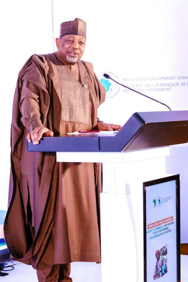 Kyari The Minister of Agriculture and Food Security, Sen Abubakar Kyari during the High-Level Policy Dialogue in Abuja.