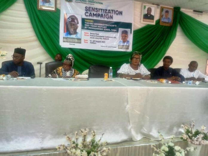 Federal Government Presents Mid-Term Report of President Tinubu’s Administration in Makurdi