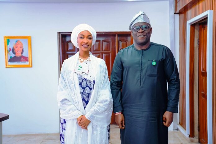 The Director-General of the National Film and Video Censors Board paid a courtesy visit to the Minister of Art, Culture, Tourism and the Creative Economy Hannatu Musa Musawa Esq. on Tuesday.