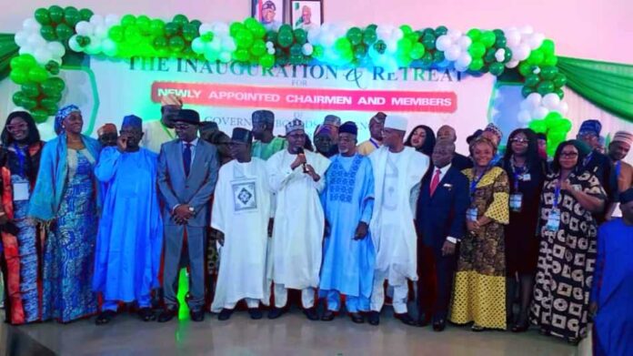 Balarabe Inaugurates Newly Appointed Chairmen And Members Of Governing Boards Of Agencies