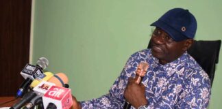 DG, Dr. Joseph Ochogwu briefing the Press