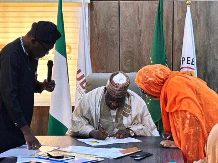 AUDA-NEPAD Nigeria Staff Sign Performance Management Systems Contract