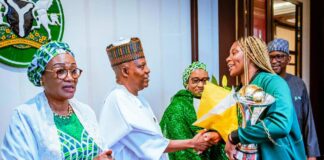 President Tinubu Rewards Afrobasket-Winning D'Tigress With National Honour, Cash, Housing Gift