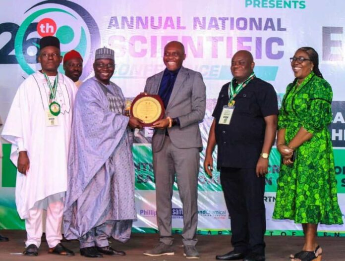 UBTH CMD, Prof. Obaseki, Wins National Pharmacy Honor