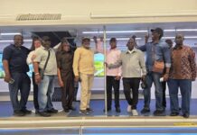 The Honourable Minister of State, Ministry of Regional Development, His Excellency, Uba Maigari Ahmadu, (1st left), MD/CEO of the North East Development Commission (NEDC), Dr. Muhammad G. Alkali (2nd left), and their team, paid a working visit to BYD Company in China.