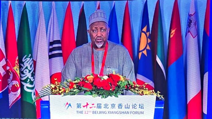 Badaru Advocates Dialogue And Consultation As Pillars Of Regional Peace At 12th Beijing Xiangshan Forum