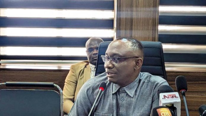 Director-General, Bureau of Public Procurement (BPP), Dr. Adebowale A. Adedokun, FCIPS, ACFE, making his presentation titled Understanding the Public Procurement Process at the retreat organised by the Federal Ministry of Regional Development for North-Central, South-South and South-West Development Commissions in Abuja