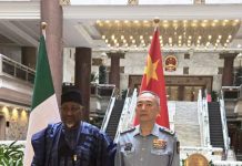 Badaru In Beijing For Xiangshan Forum; Holds Bilateral Meeting With China On Defence Technology Cooperation
