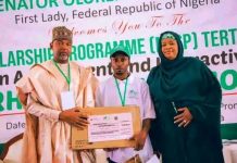 The First lady of Kaduna State Hafsat Uba Sani Attends RHI National Scholarship Programme Mid-Term Assessment