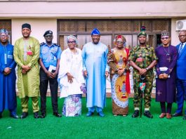 Secretary to the Government of the Federation, Sen. George Akume, fnim, CON, inaugurates Inter-Ministerial Committee on Nigeria's 65th Independence Day Anniversary on Wednesday, 10th September, 2025 in Abuja.
